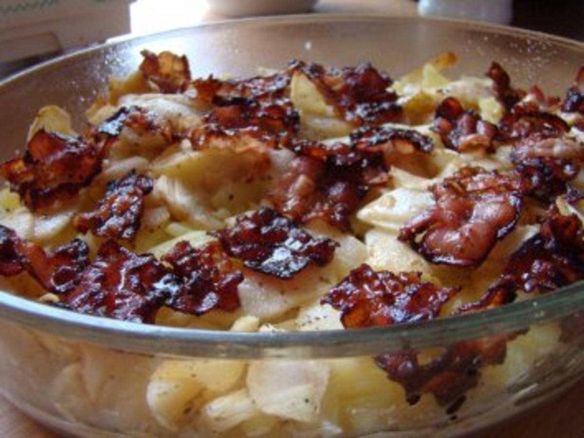Kartoffel-Apfel-Gratin (ohne Käse) - Rezept - Bild Nr. 3
