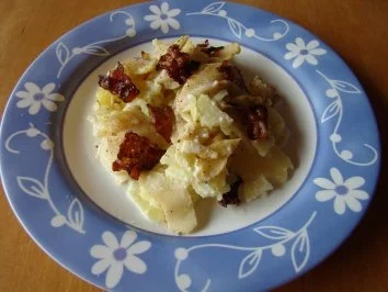 Kartoffel-Apfel-Gratin (ohne Käse) - Rezept