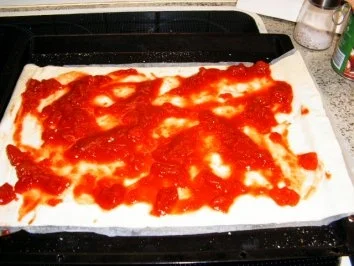 Rezept: Resterpizza Bild Nr. 2 Resterpizza - Rezept - Bild Nr. 2