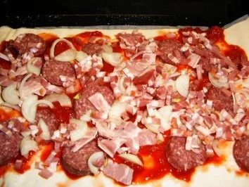 Rezept: Resterpizza Bild Nr. 3 Resterpizza - Rezept - Bild Nr. 3