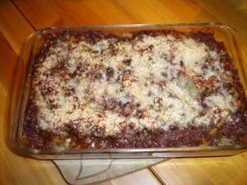 Krautstiel- Teigwaren Auflauf - Rezept