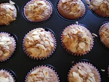 Rezept: Mandel-Muffins Bild Nr. 2 Mandel-Muffins - Rezept - Bild Nr. 2