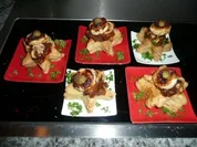 VORSPEISE/FLEISCH:Blätterteigsternchen mit Putengeschnetzeltem an Chutney - Rezept