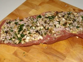 Gefüllter Rinderfilet - Rezept