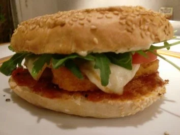 Fischstäbchenburger "Deluxe" - Rezept