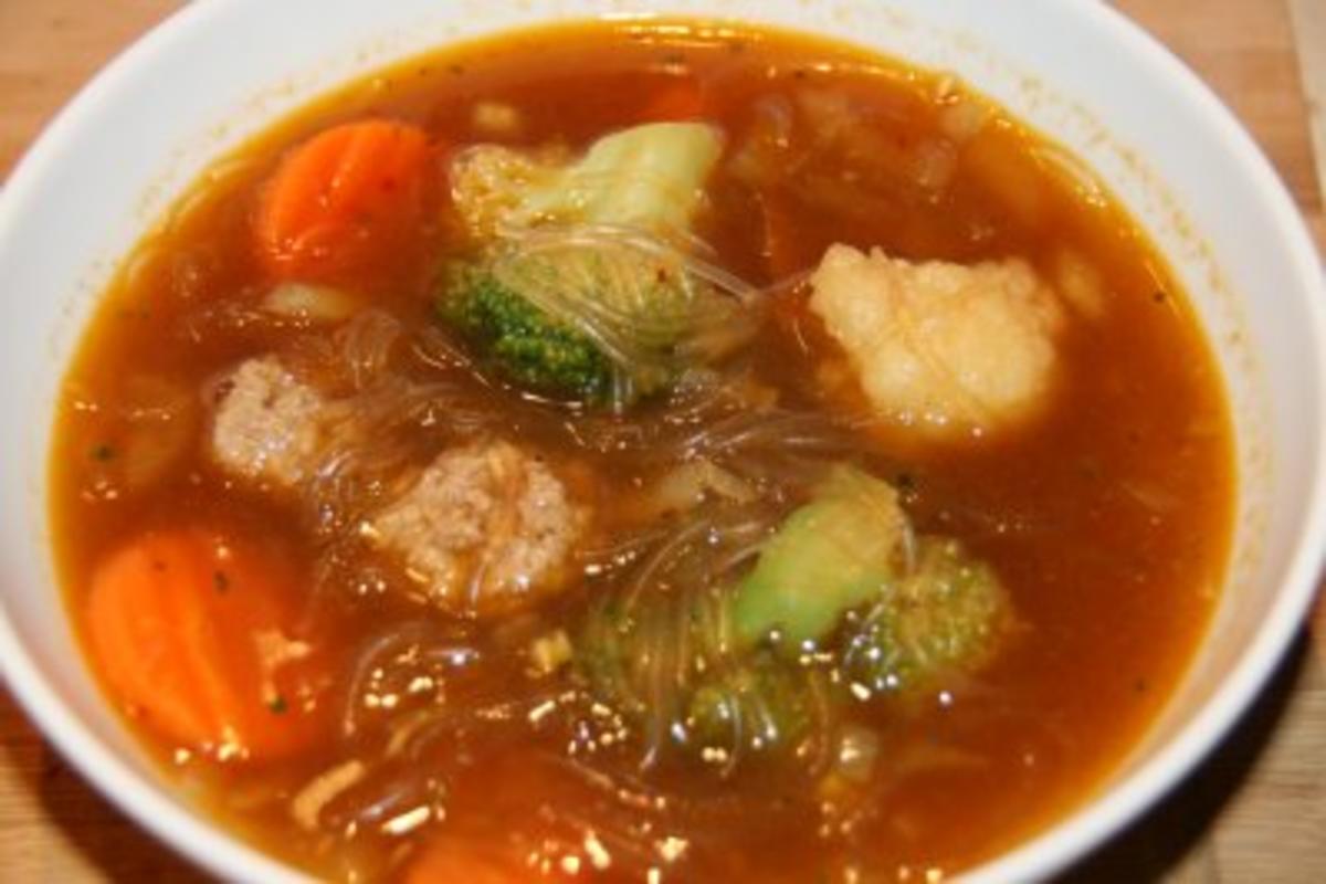 Suppen: Basco - indonesische Suppe - Rezept