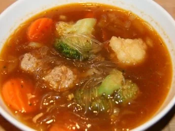 Rezept: Suppen: Basco - indonesische Suppe Suppen: Basco - indonesische Suppe - Rezept