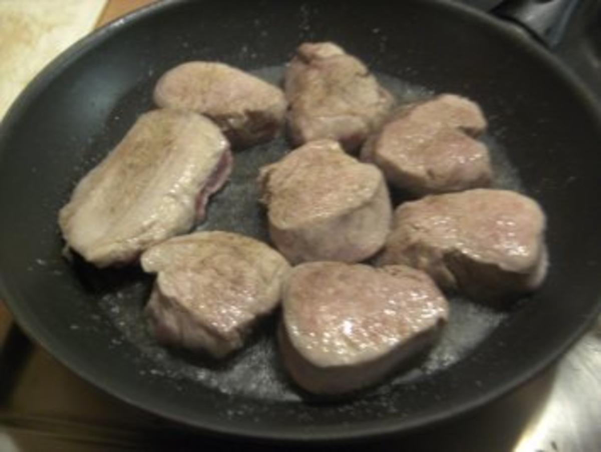 Fleisch: Schweinemedaillons in Mango-Zimt-Soße - Rezept - Bild Nr. 6