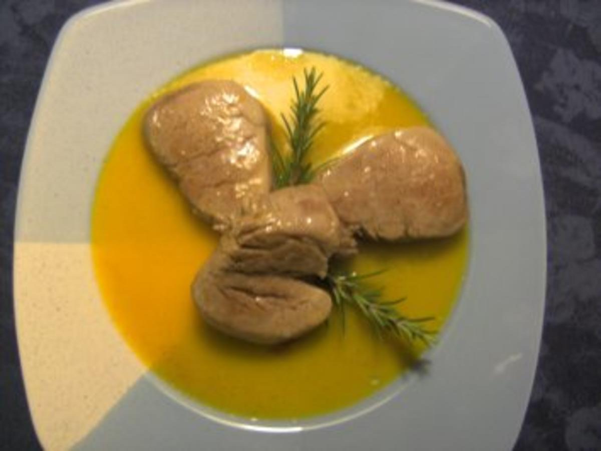 Fleisch: Schweinemedaillons in Mango-Zimt-Soße - Rezept