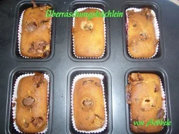 Kuchen: Überraschungsküchlein - Rezept