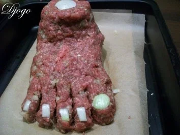 Fuß für Halloween - Rezept