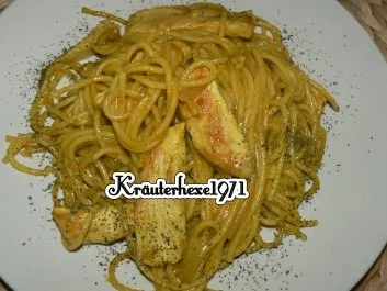 Putengeschnetzeltes in Currysahnesauce - Rezept