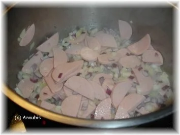 Hauptgericht deftig - Reistopf mit Fleischwurst - Rezept - Bild Nr. 3