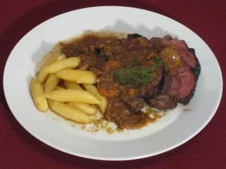 Geschmorte Ochsenbacke - Rezept