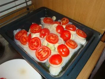 Rezept: Überbackener Pangasius Bild Nr. 2 Überbackener Pangasius - Rezept - Bild Nr. 2