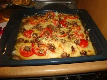 Rezept: Überbackener Pangasius Überbackener Pangasius - Rezept