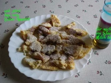 Kaiserschmarr´n für eine Strohwitwe - Rezept
