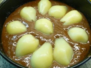 Rezept: Birnentorte mit Schmand Bild Nr. 5 Birnentorte mit Schmand - Rezept - Bild Nr. 5