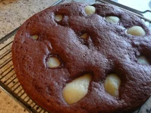 Rezept: Birnentorte mit Schmand Bild Nr. 4 Birnentorte mit Schmand - Rezept - Bild Nr. 4