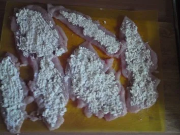 Fetahähnchen im speckmantel - Rezept