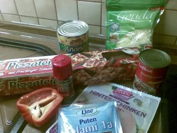 Einmal Pizza - zweimal anders - Rezept - Bild Nr. 2