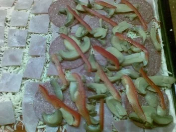 Einmal Pizza - zweimal anders - Rezept - Bild Nr. 5