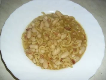 Pasta-Bohnen-Eintopf - Rezept