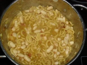 Pasta-Bohnen-Eintopf - Rezept - Bild Nr. 5