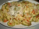 Bandnudeln mit Zucchini - Rezept