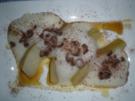 Beschwipste Birne mit Glühwein Zabaione - Rezept