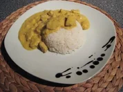 Schweinegeschnetzeltes mit Bananen-Curry - Rezept