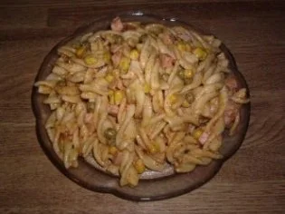 Mischgemüse-Nudelsalat - Rezept