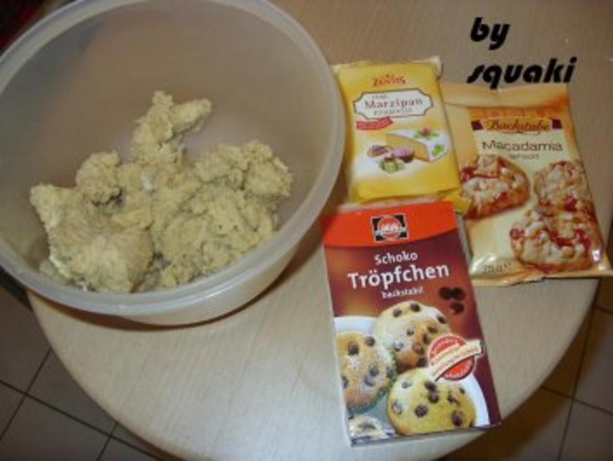 Cookies: Macadamia-Marzipan-Cookies - Rezept - Bild Nr. 2
