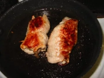 Huftschweineschnitzel mit Schwarzwaldschinken - Rezept - Bild Nr. 2