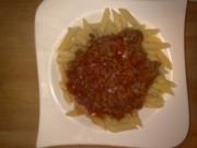 Peters scharfe Bolognese mit Hot Chilli-Lemon-Grass-Sause - Rezept