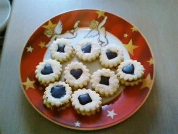 Doppelt gefüllte Mürbchen - Rezept