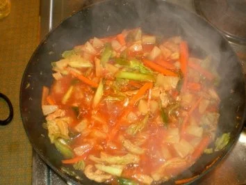 Schweinefleisch Süßsauer - Rezept - Bild Nr. 5