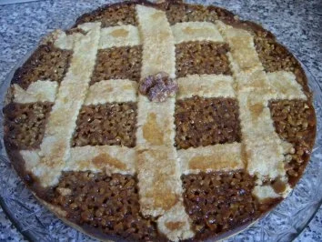 Rezept: Engadiner Nusstorte Bild Nr. 2 Engadiner Nusstorte - Rezept - Bild Nr. 2