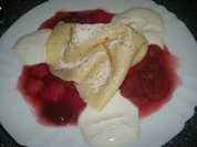 Crepes mit Quarkcreme und Beerenkompott.....mein Lieblingsgericht - Rezept