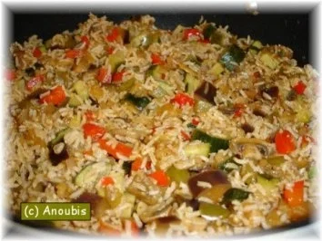 Hauptgericht vegetarisch - Toskanische Reispfanne - Rezept