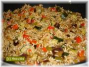 Hauptgericht vegetarisch - Toskanische Reispfanne - Rezept