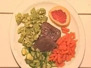 Vogelfilet an Gemüsebett mit Mandelbällchen - Rezept - Bild Nr. 9
