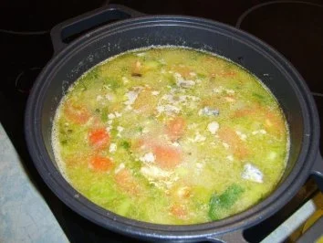 Kartoffel- Käsecremsuppe "Gartens letzter Gemüsegruß" - Rezept - Bild Nr. 7