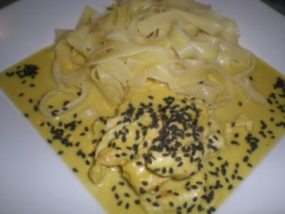 Rezept: Puten Geschnetzeltes in Curry Sahne Sauce Puten Geschnetzeltes in Curry Sahne Sauce - Rezept