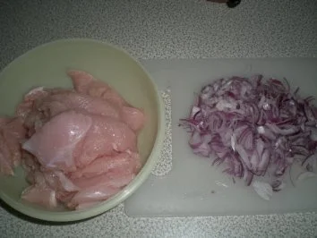 Rezept: Puten Geschnetzeltes in Curry Sahne Sauce Bild Nr. 2 Puten Geschnetzeltes in Curry Sahne Sauce - Rezept - Bild Nr. 2