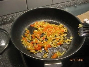 Rezept: Menemen Türkisches Rührei Vegetarisch Bild Nr. 4 Menemen Türkisches Rührei Vegetarisch - Rezept - Bild Nr. 4