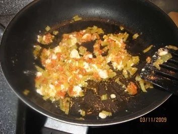 Rezept: Menemen Türkisches Rührei Vegetarisch Bild Nr. 5 Menemen Türkisches Rührei Vegetarisch - Rezept - Bild Nr. 5