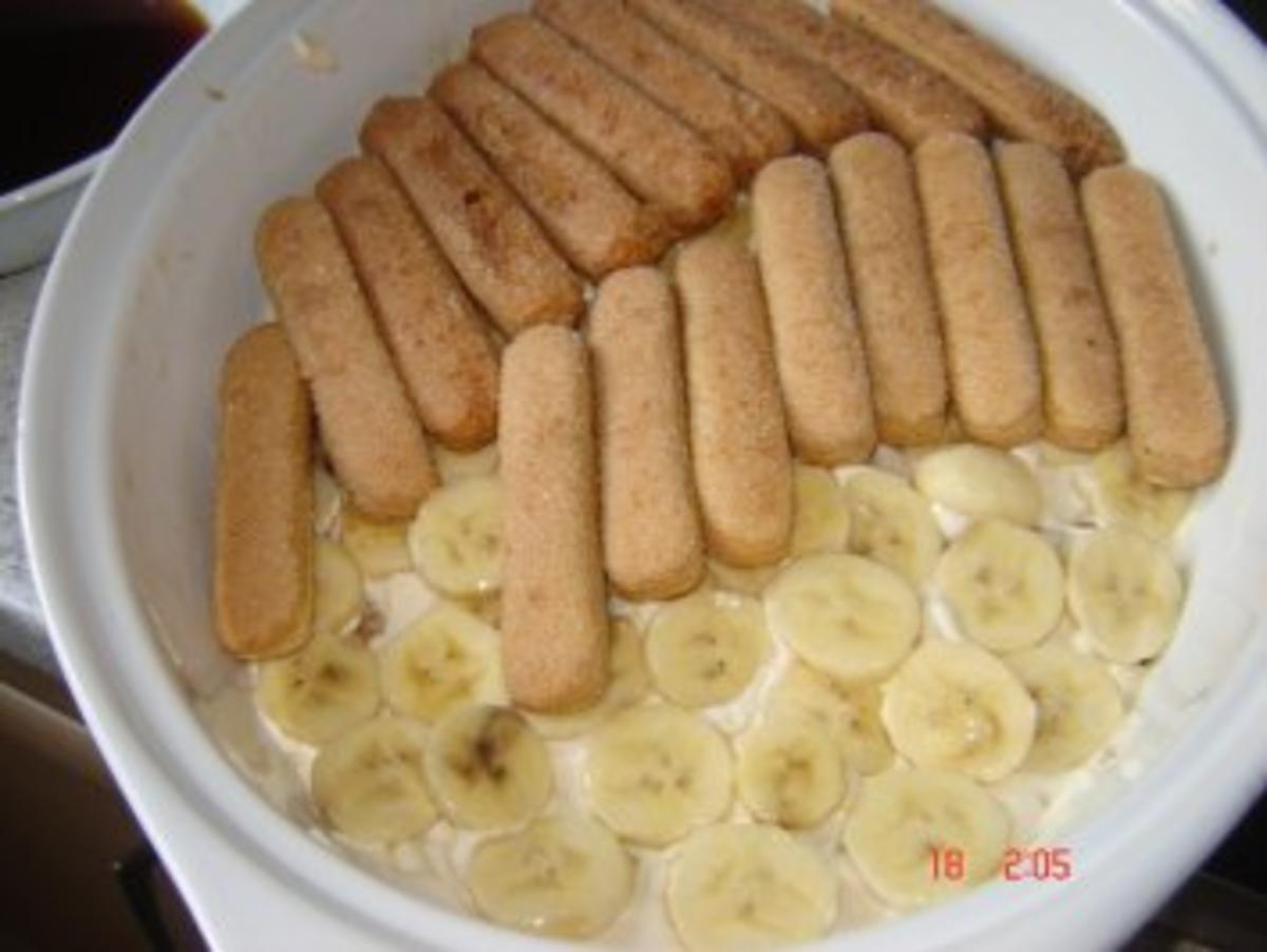 Bananen Schicht- Dessert a la Tiramisu - Rezept - Bild Nr. 9