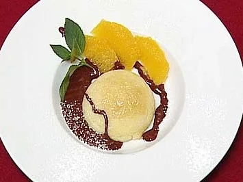 Mozart-Grieß-Kuss an Schokolade - Rezept