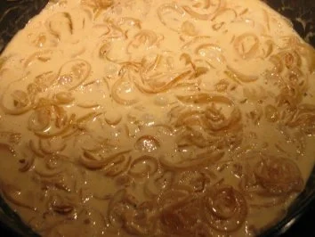 Rezept: Kassler unter Zwiebel- Rösti- Haube Bild Nr. 4 Kassler unter Zwiebel- Rösti- Haube - Rezept - Bild Nr. 4